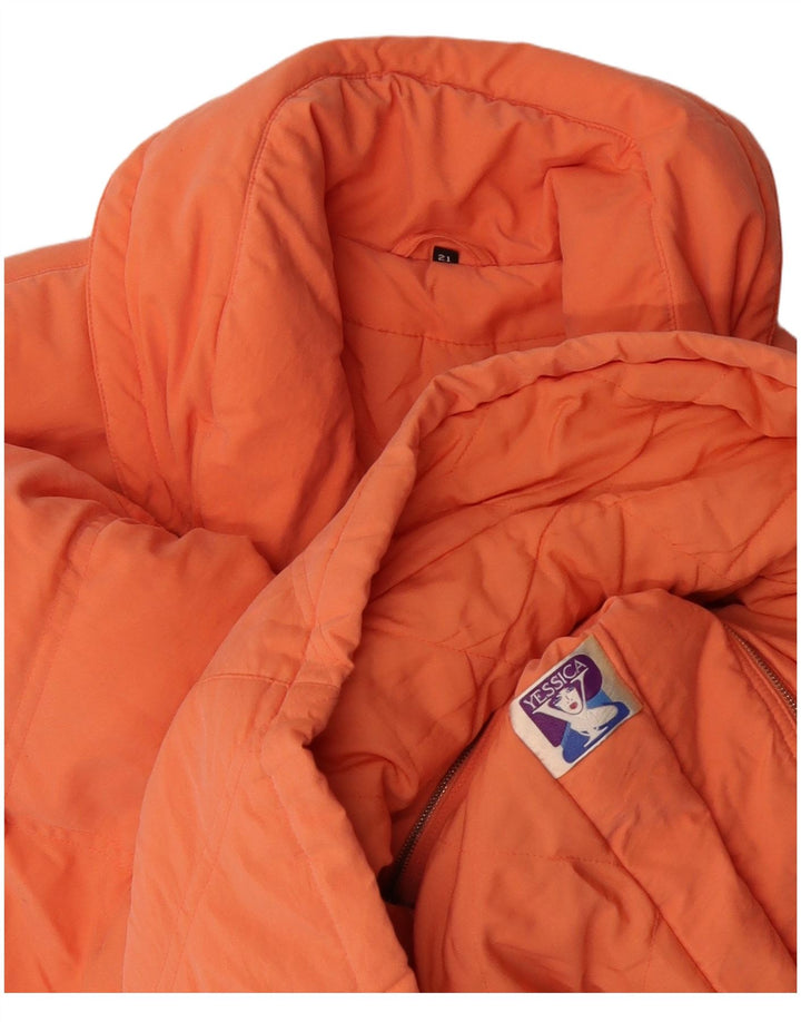 YESSICA Wattierter Damenmantel US 21 3XL Orange Polyester