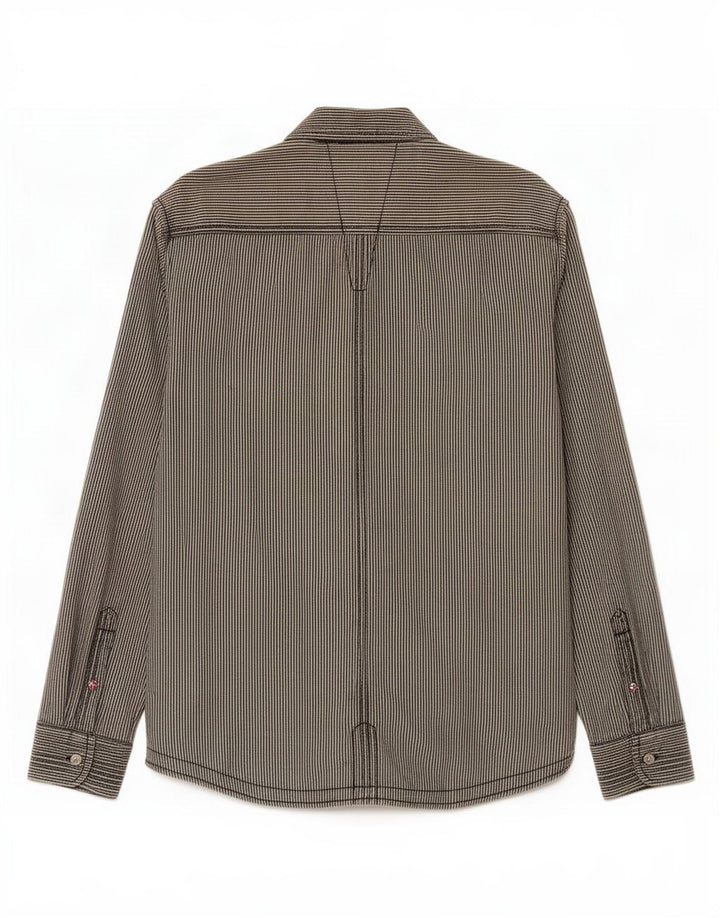 Jack & Jones Herrenhemd, groß, marineblau gestreift