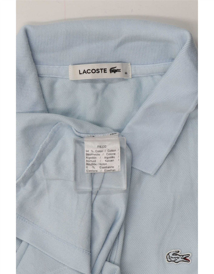 Lacoste Damen-Poloshirt, Größe 44, große blaue Baumwolle
