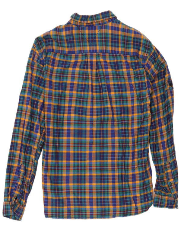 Tommy Hilfiger Flanellhemd für Jungen, 15–16 Jahre, XL, mehrfarbig, kariert, Baumwolle