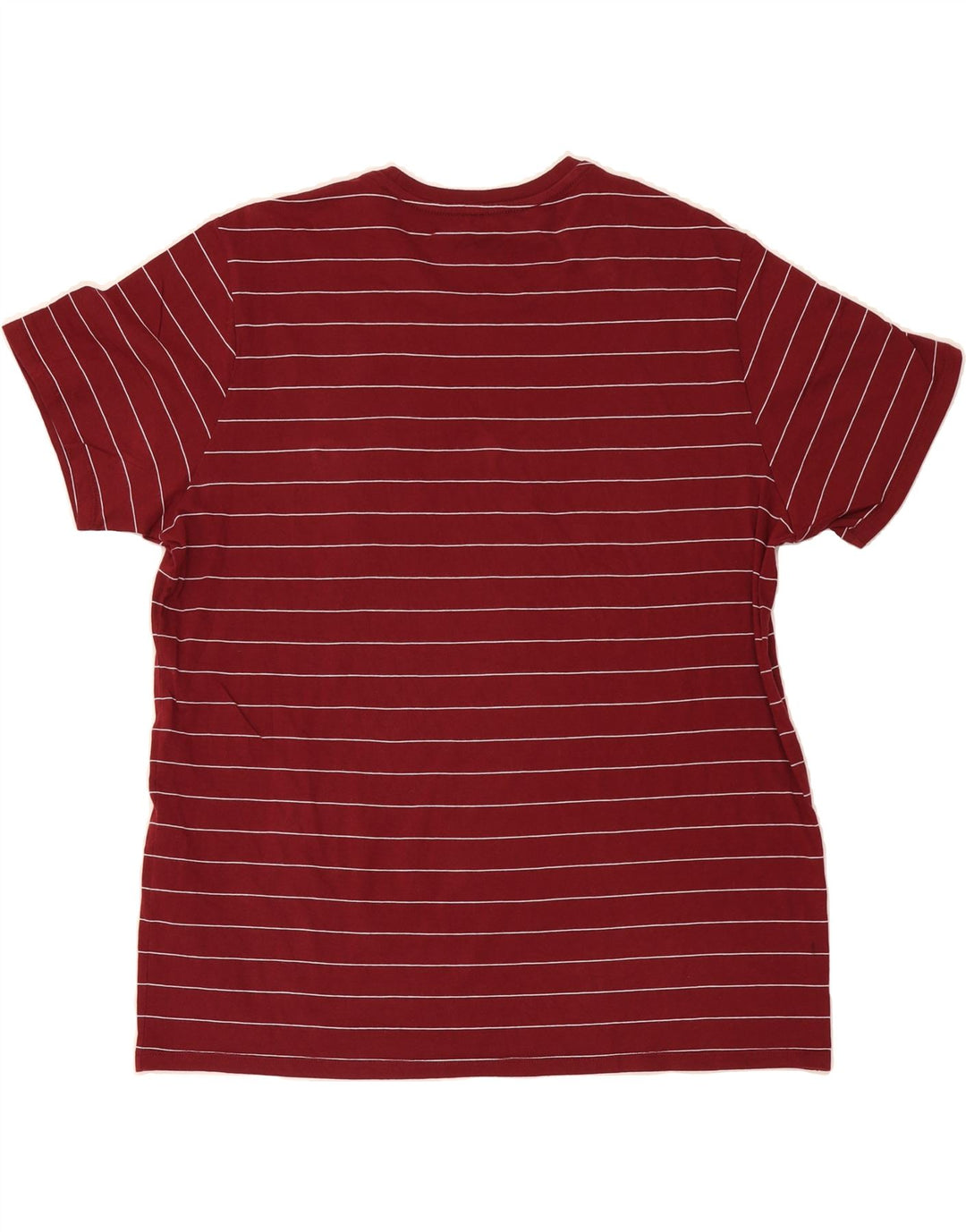 LEVI'S Mens T-Shirt Top 2XL Red Striped Cotton Vintage Levi's and Second-Hand Levi's from Messina Hembry 