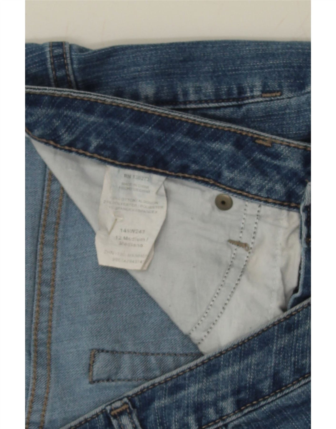 LEE Womens Riders Denim Shorts US 12 Large W32 Blue Cotton Vintage Lee and Second-Hand Lee from Messina Hembry 