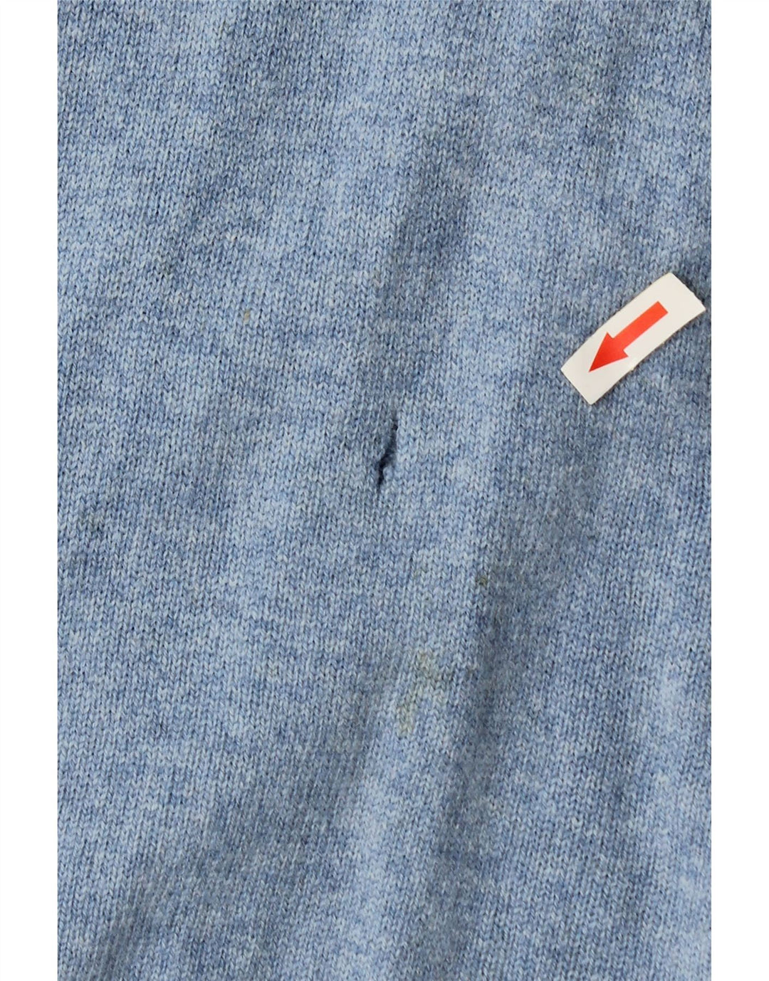 Marks & Spencer Herren Blue Harbour Pullover mit V-Ausschnitt, Größe L, Blau meliert