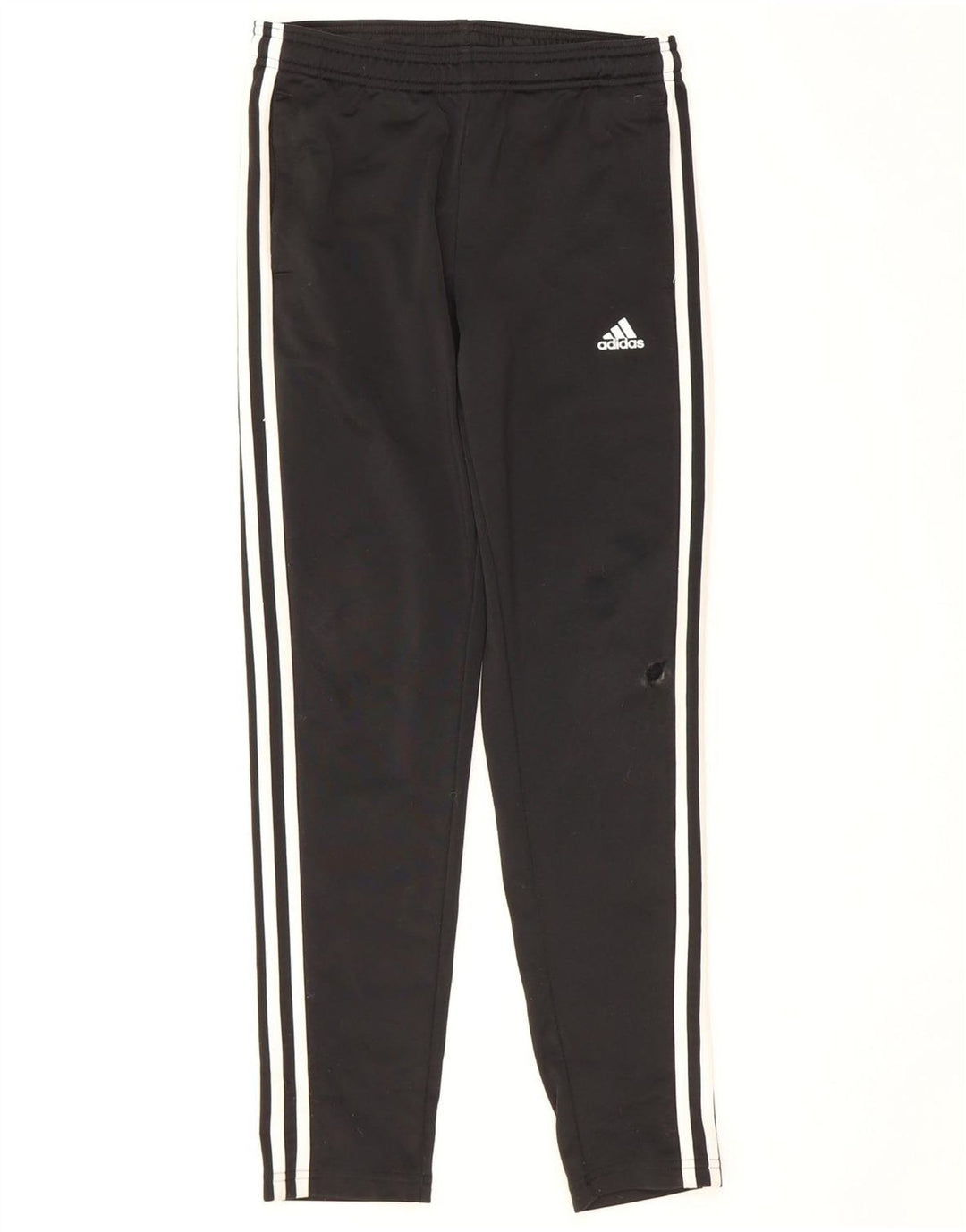 Adidas Trainingshose für Jungen, 11–12 Jahre, schwarzes Polyester