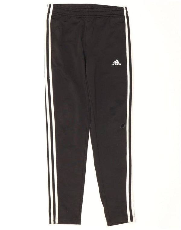 Adidas Trainingshose für Jungen, 11–12 Jahre, schwarzes Polyester