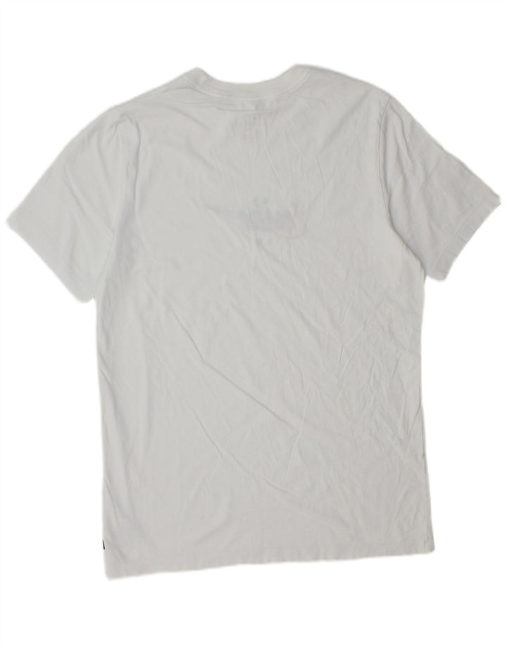 Nike Herren-T-Shirt mit Grafik, mittelweiße Baumwolle