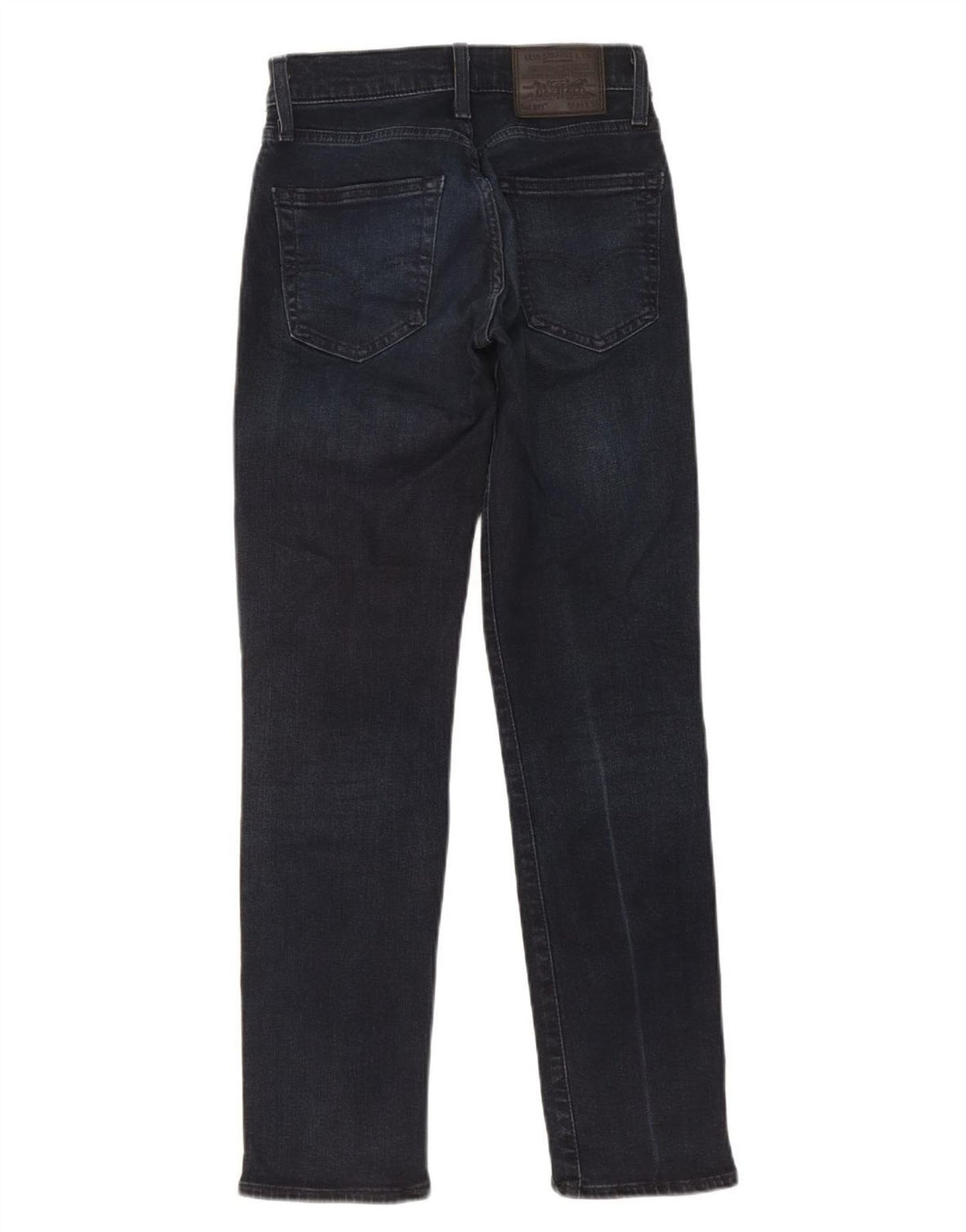 LEVI'S Womens 511 Slim Jeans W27 L30 Navy Blue Cotton