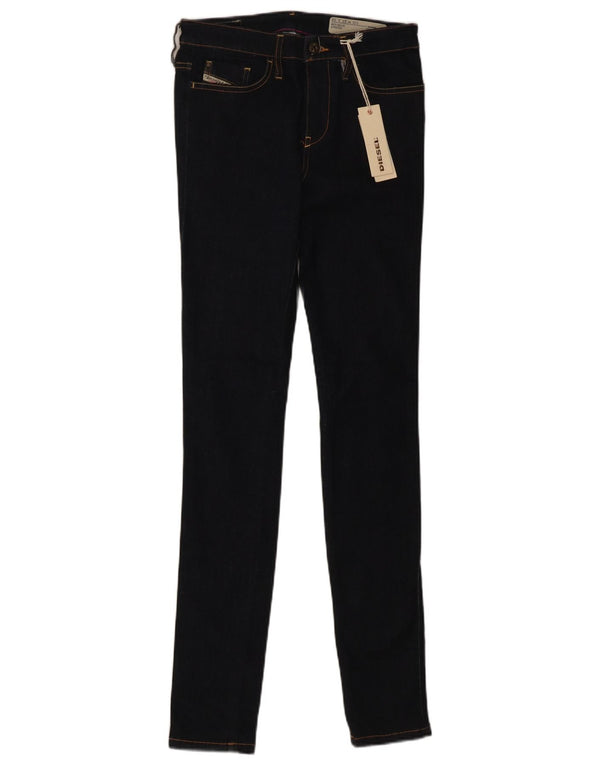 Diesel Damen Skinzee Skinny Jeans mit normaler Taille W27 L32 Marineblau