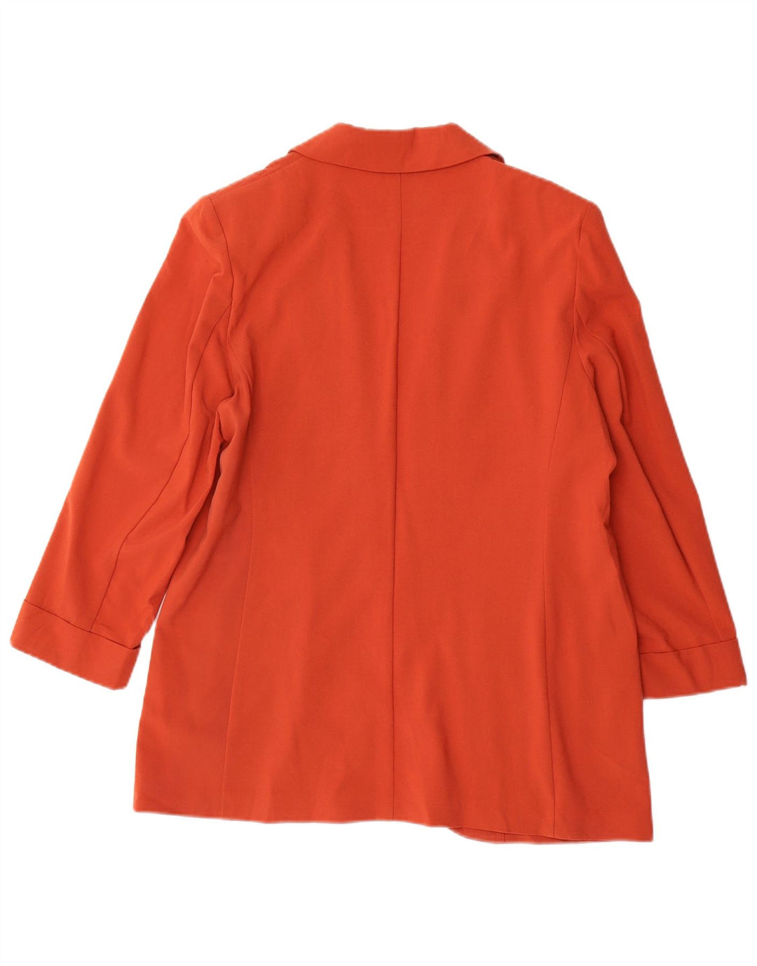 Marks & Spencer Damen-Blazer mit offenen 3/4-Ärmeln, UK 12, Mittelorange