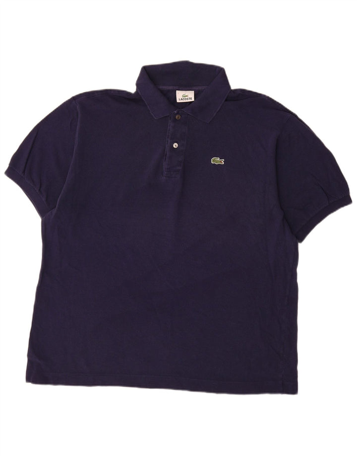 Lacoste Herren Poloshirt Größe 7 2XL Marineblau