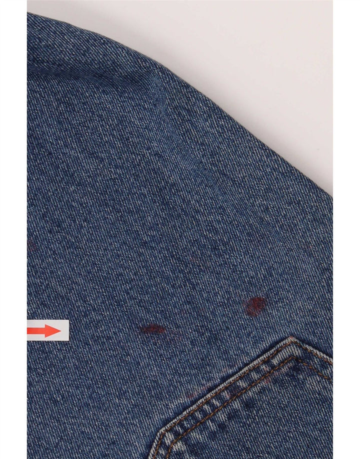 Lee Cooper Herren Straight Jeans W38 L32 Blaue Baumwolle