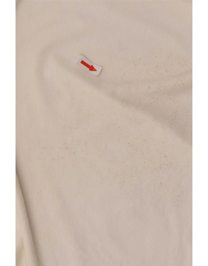 Hugo Boss Herren T-Shirt Top 2XL Weiße Baumwolle