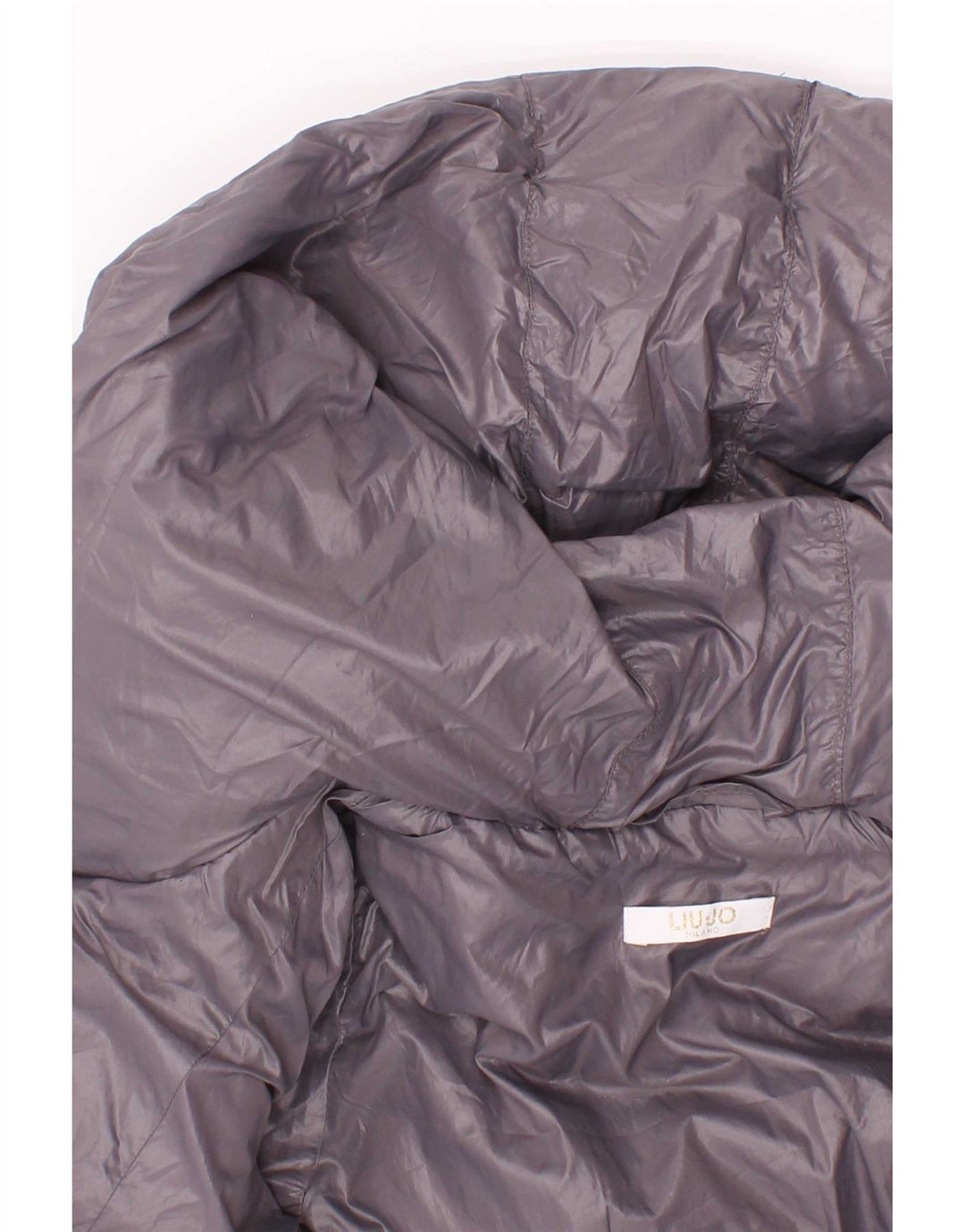 Liu Jo Wattierte Jacke mit Kapuze für Mädchen, 5–6 Jahre, Grau