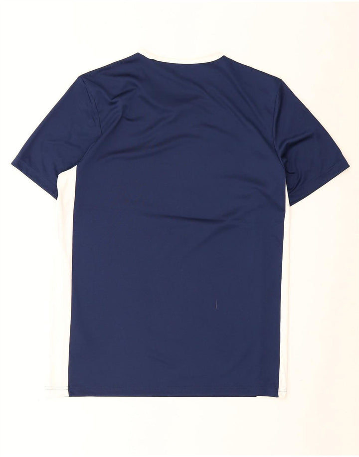 Adidas Herren Aeroready T-Shirt Top Medium Marineblau Colourblock Polyester