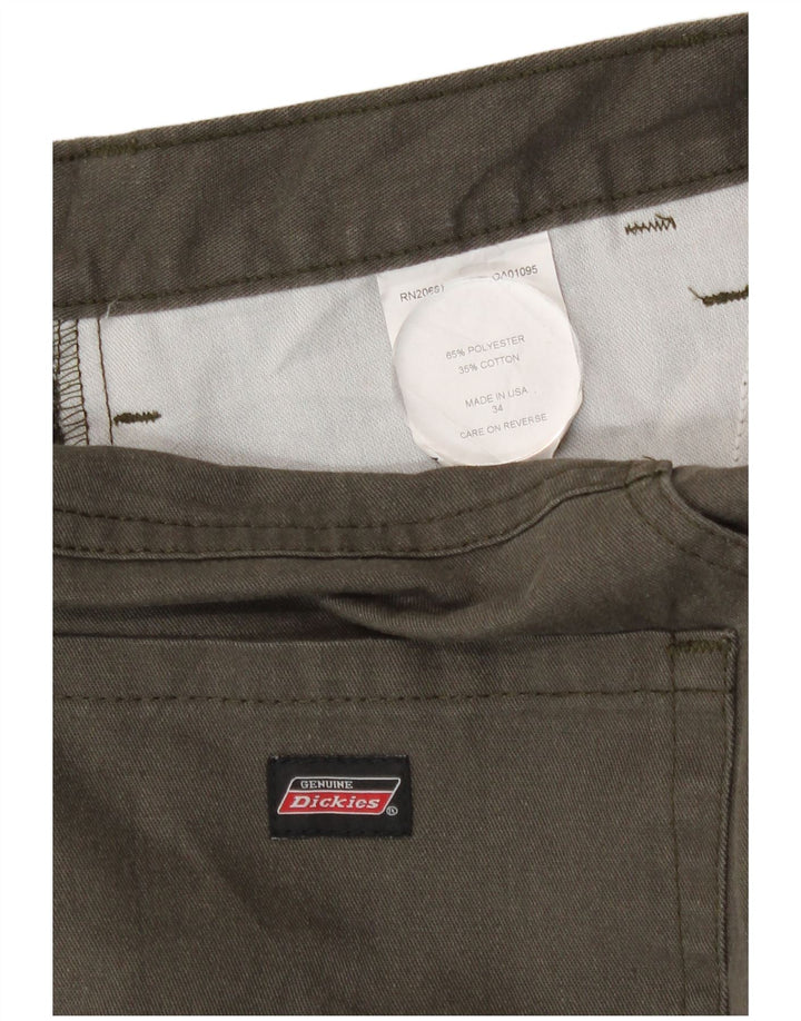 Dickies Herren-Freizeitshorts W34, groß, Khaki, Farbblock-Polyester