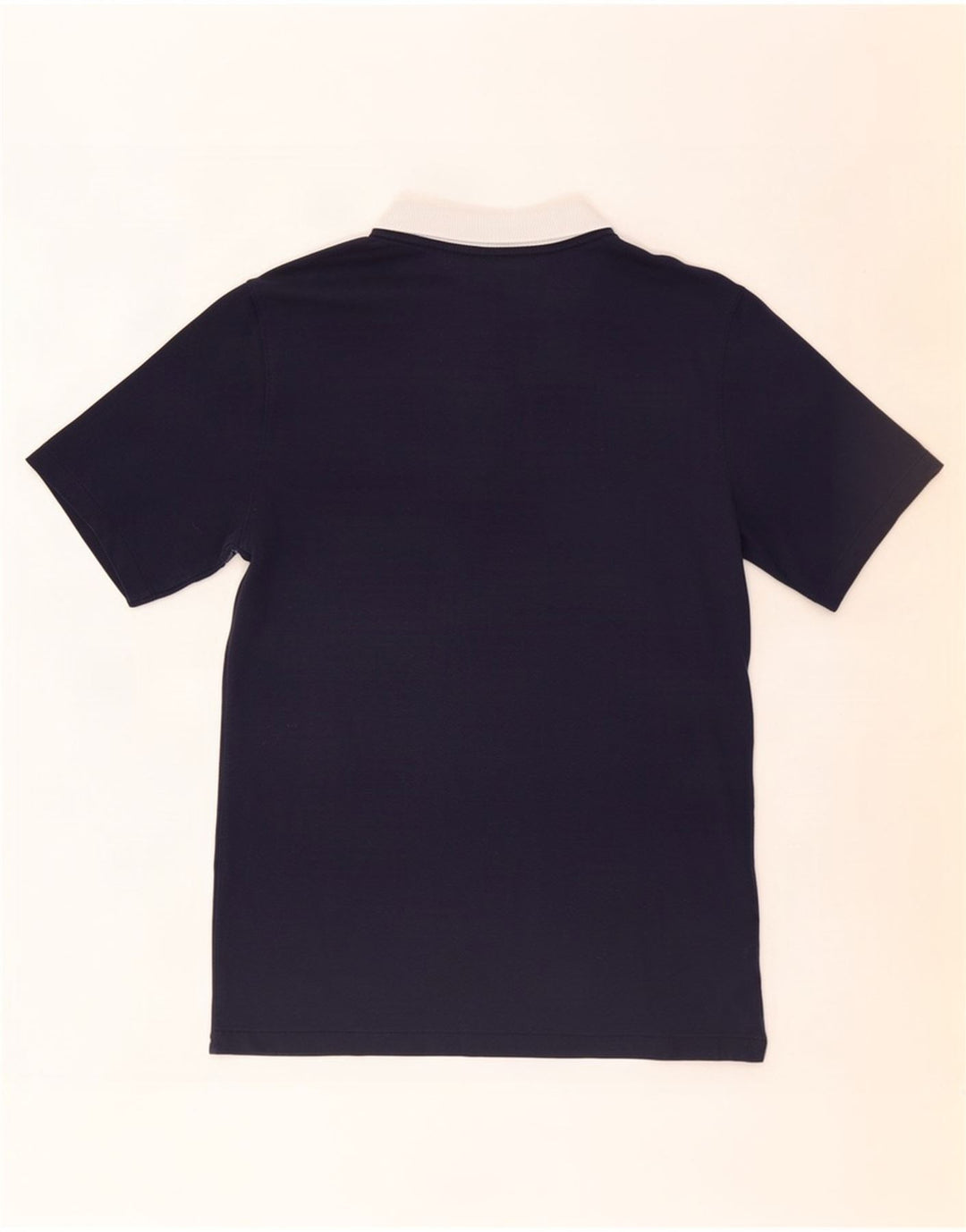 Nike Herren-Poloshirt mit Dri-Fit-Grafik, Größe S, Marineblau, Farbblock-Polyester