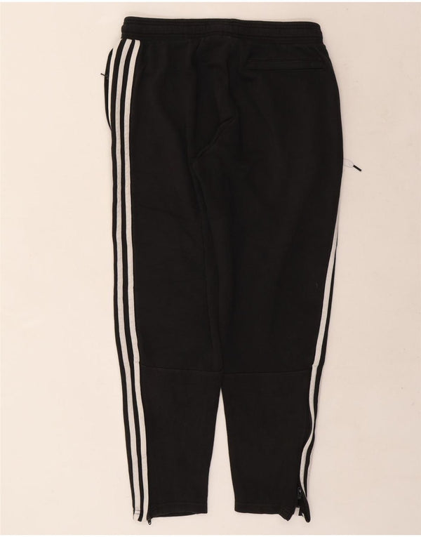 Adidas Herren-Trainingshose, große schwarze Baumwolle
