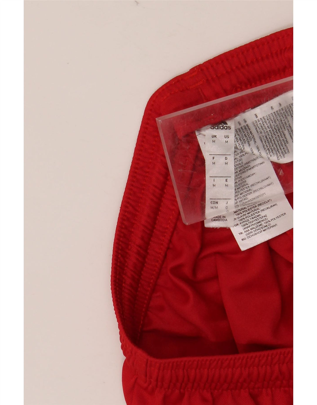 ADIDAS Herren Aeroready Sport Shorts Mittelrotes Polyester