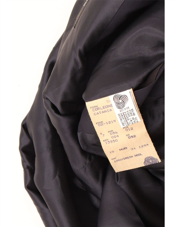 Hugo Boss Herren-Blazer mit 2 Knöpfen, EU 52, XL, marineblaue Schurwolle