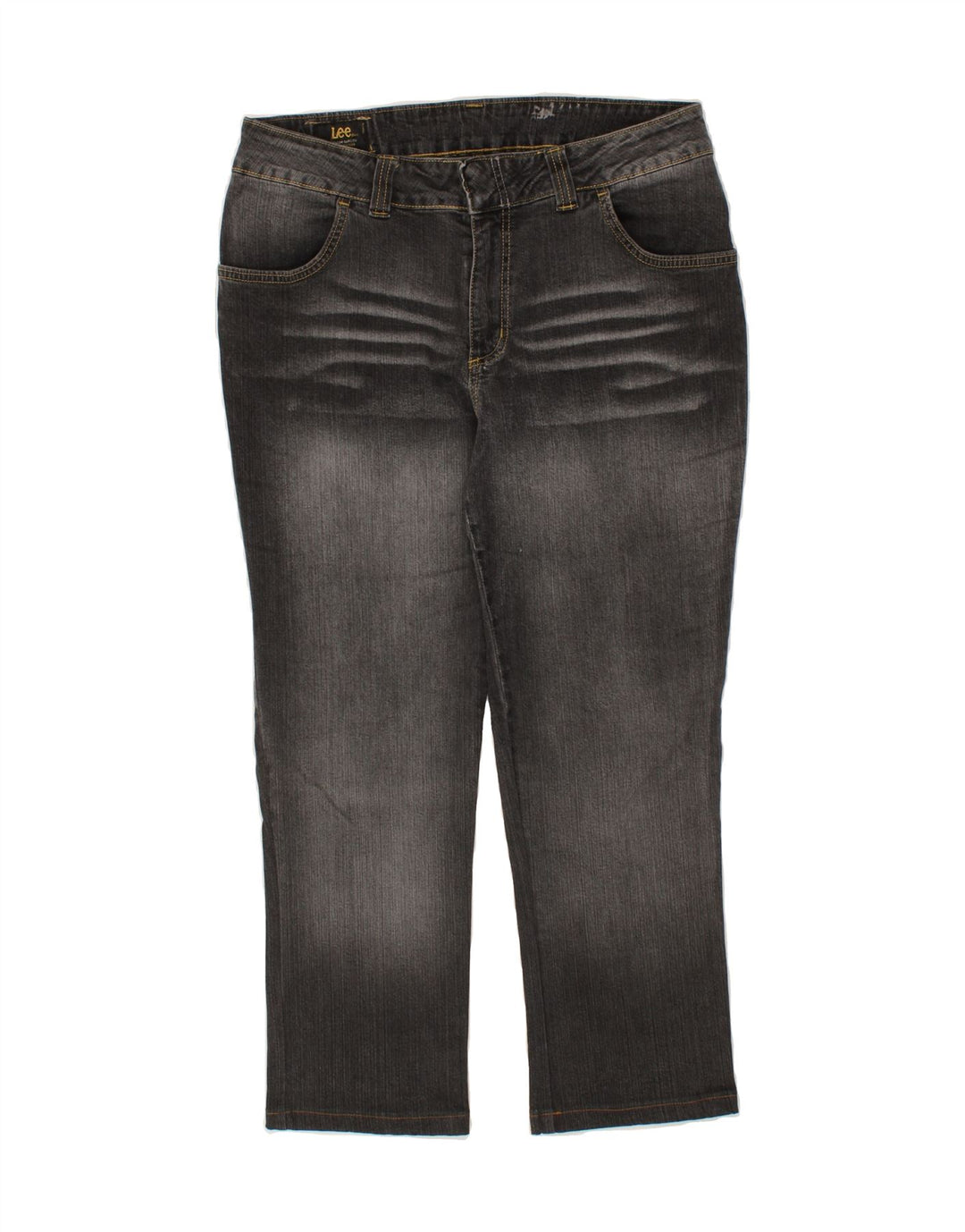 LEE Womens Star Curvy Out Slim Jeans W33 L26  Grey Cotton Vintage Lee and Second-Hand Lee from Messina Hembry 