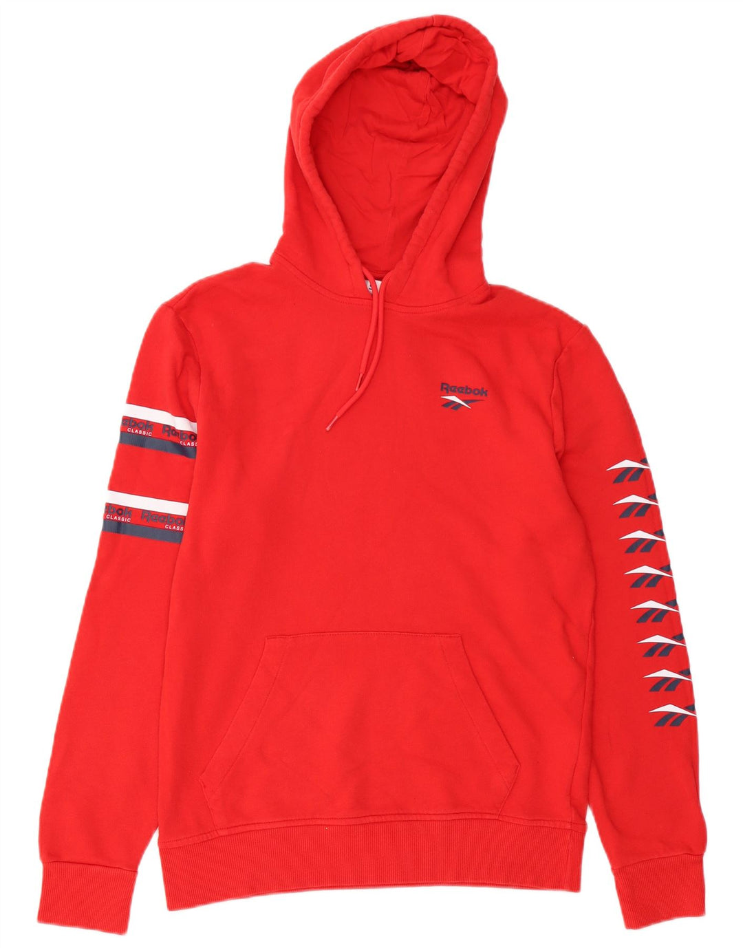 Reebok Herren Graphic Hoodie Pullover Kleine rote Baumwolle