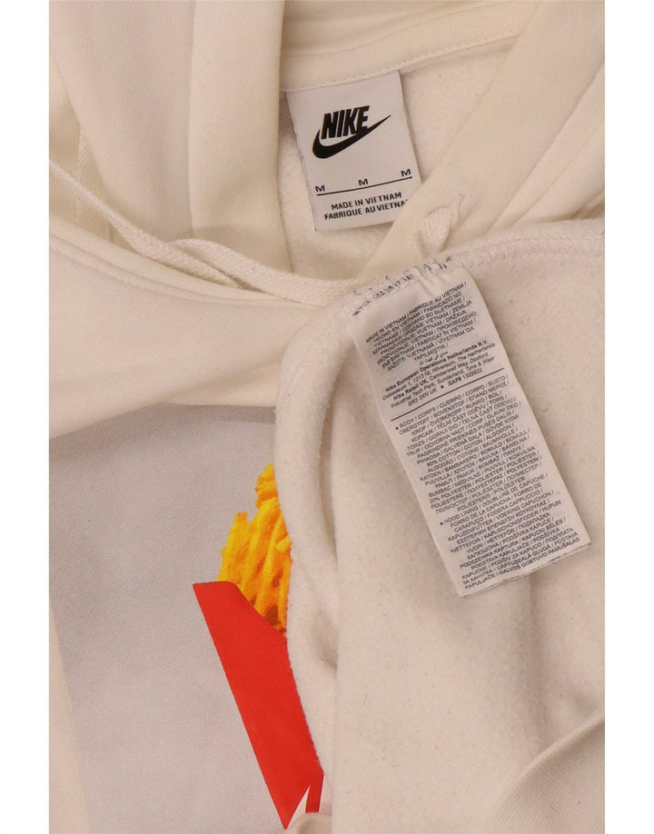 Nike Herren-Kapuzenpullover mit Grafik, mittelweiße Baumwolle
