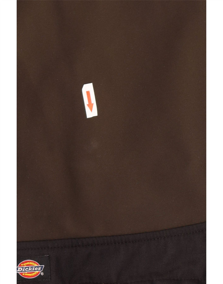 Dickies Herren-Windbreaker-Jacke, UK 46 3XL, Khaki, Colourblock-Polyester