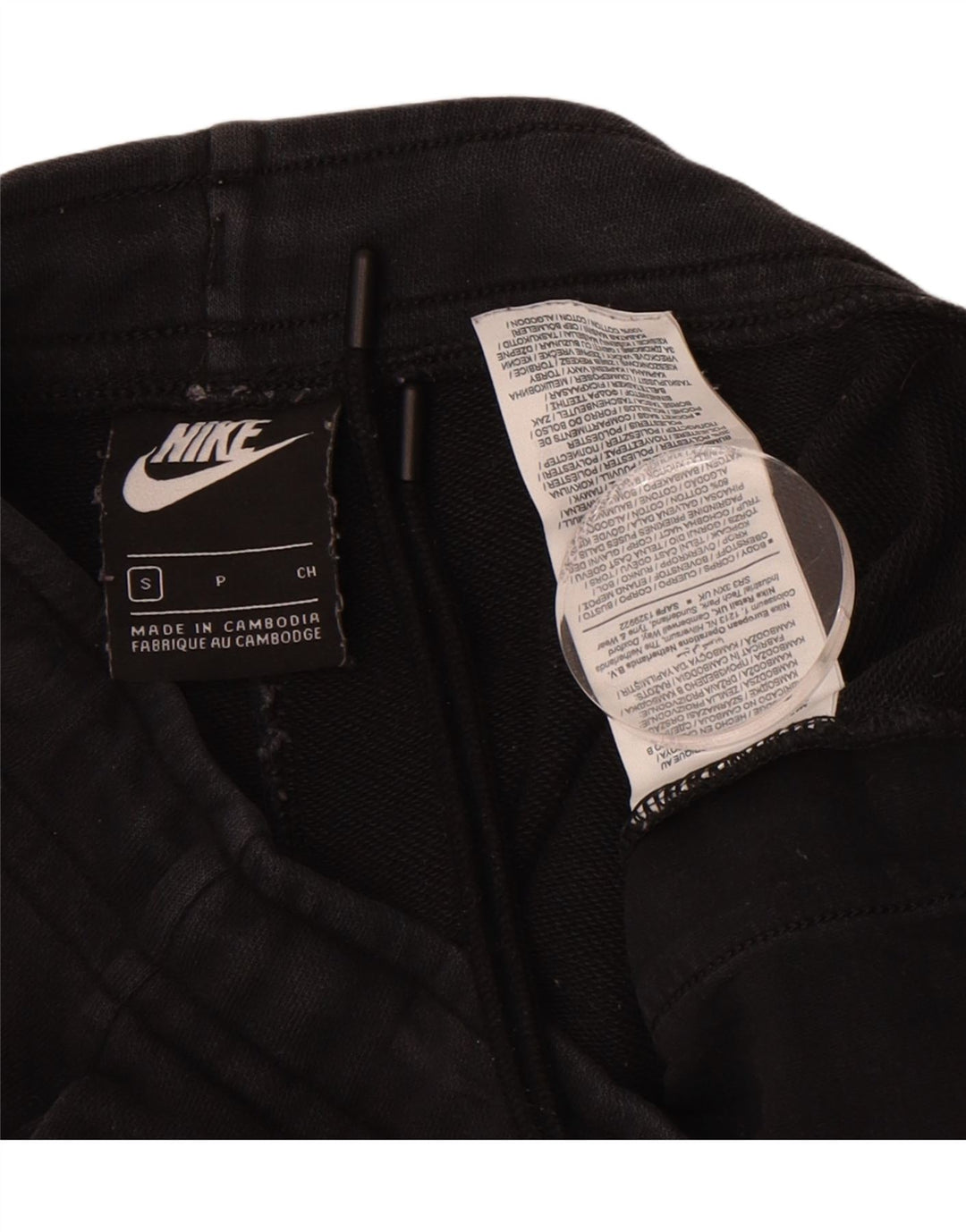 NIKE Womens Sport Shorts UK 10 Small  Black Cotton Vintage Nike and Second-Hand Nike from Messina Hembry 