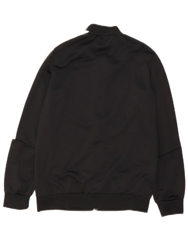 Puma Boys Graphic Tracksuit Top Jacket 11-12 Years Black Colourblock