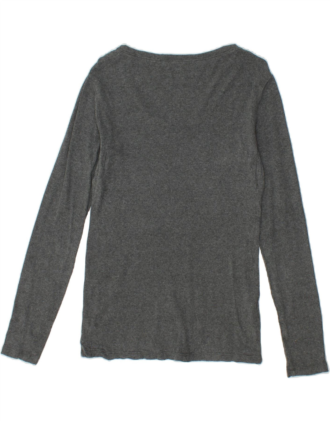 EDDIE BAUER Mens Top Long Sleeve Small Grey Flecked Cotton Vintage Eddie Bauer and Second-Hand Eddie Bauer from Messina Hembry 
