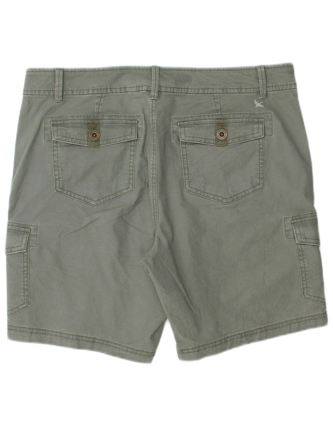 Eddie Bauer Damen Cargoshorts US 12 Large W36 Khaki Baumwolle