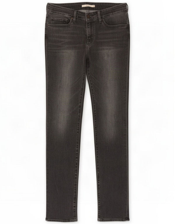 Levi's Mens 712 Slim Jeans W30 L34 Grey Cotton