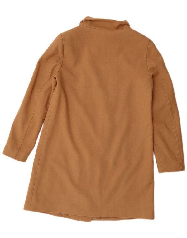United Colors of Benetton Damenmantel UK 8 Small Beige Wolle