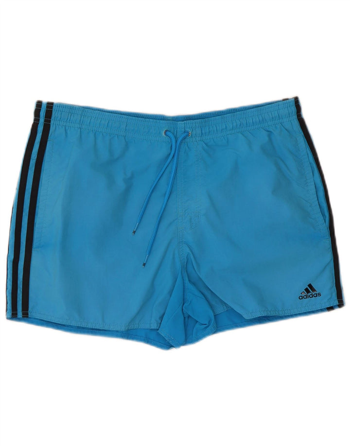 Adidas Herren Badeshorts Small Blau Nylon