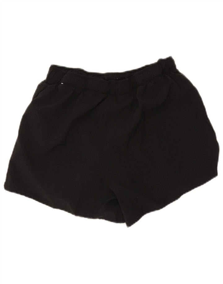 Nike Damen Dri Fit Sport Shorts UK 8 Small Schwarz Polyester