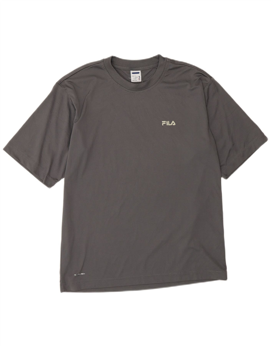 Fila Herren T-Shirt Top Small Grau Polyester