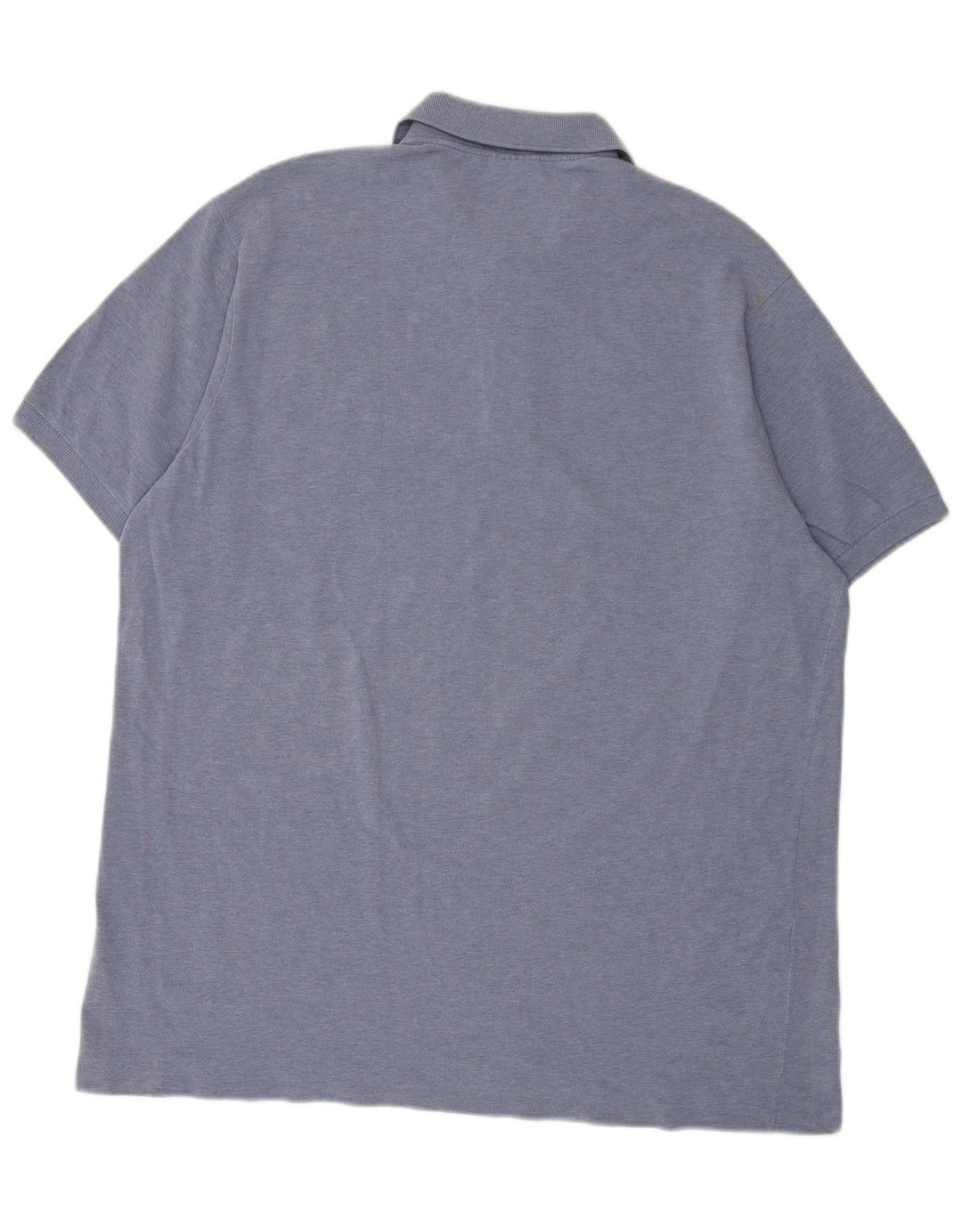 Lacoste Herren Poloshirt Größe 7 2XL Blaue Baumwolle