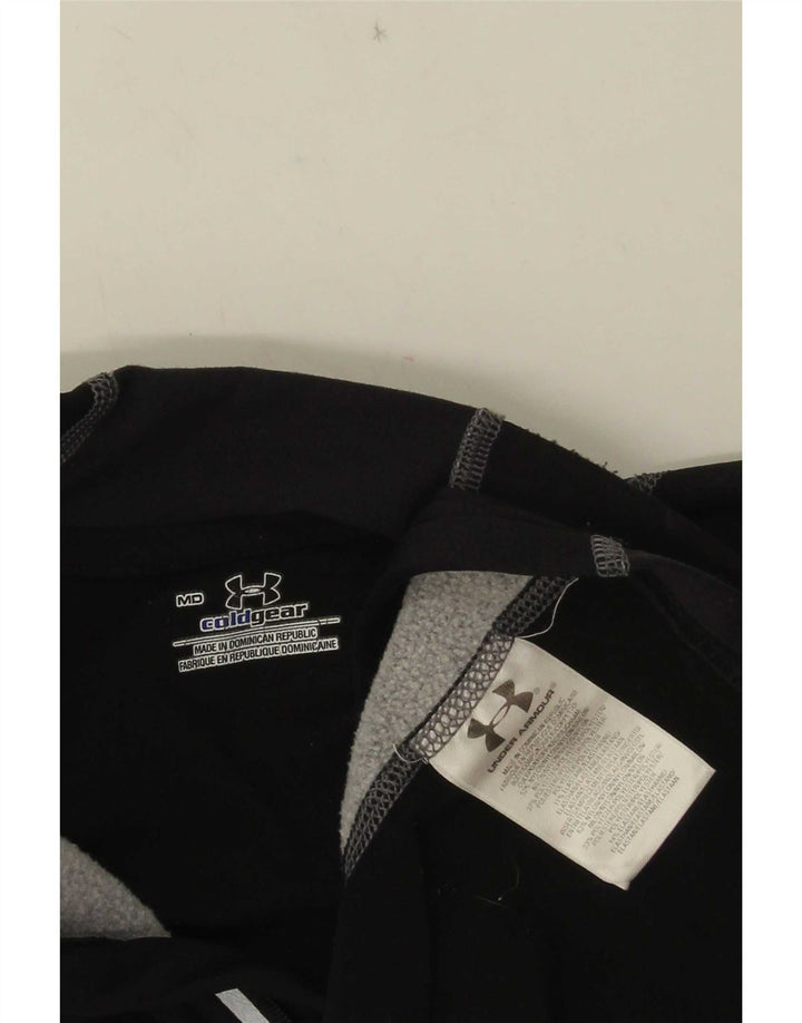 Under Armour Herren Cold Gear Graphic Pullover Trainingsanzug Top Medium Schwarz