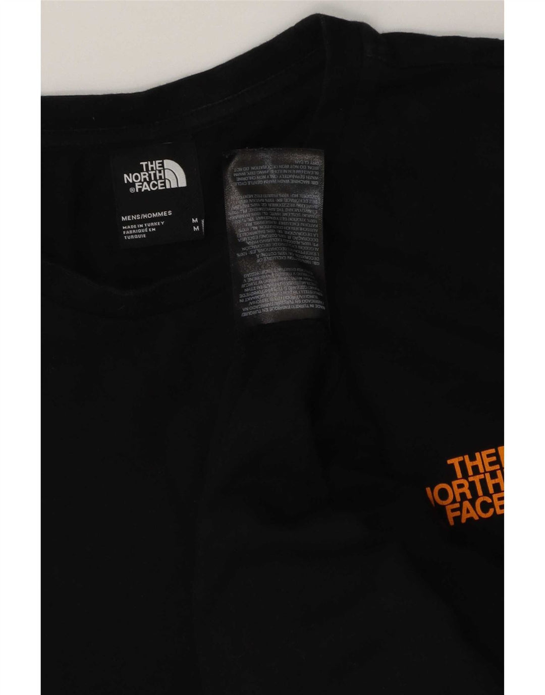 The North Face Herren-T-Shirt mit Grafik, mittelschwarze Baumwolle
