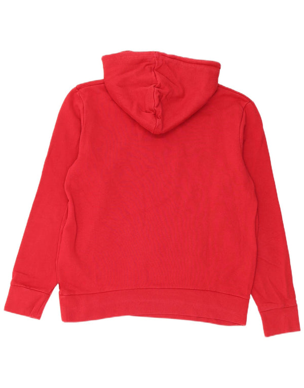 Levi's Mens Graphic Hoodie Jumper Medium Red Cotton