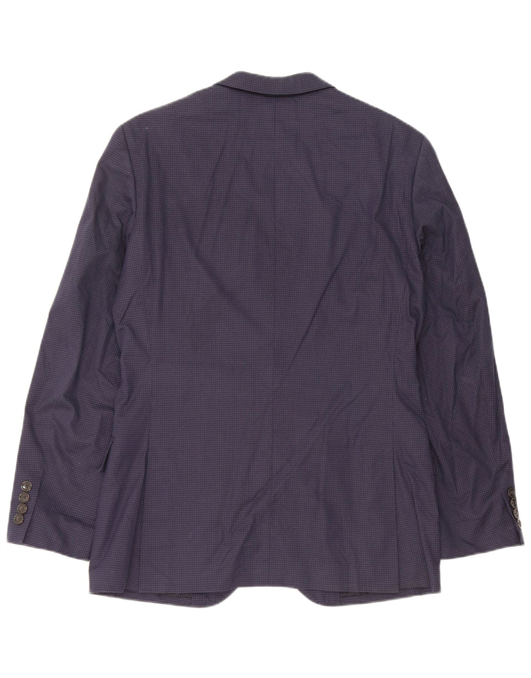 J. Crew Herren Ludlow 2-Knopf-Blazerjacke UK 36 Small Marineblau gepunktet