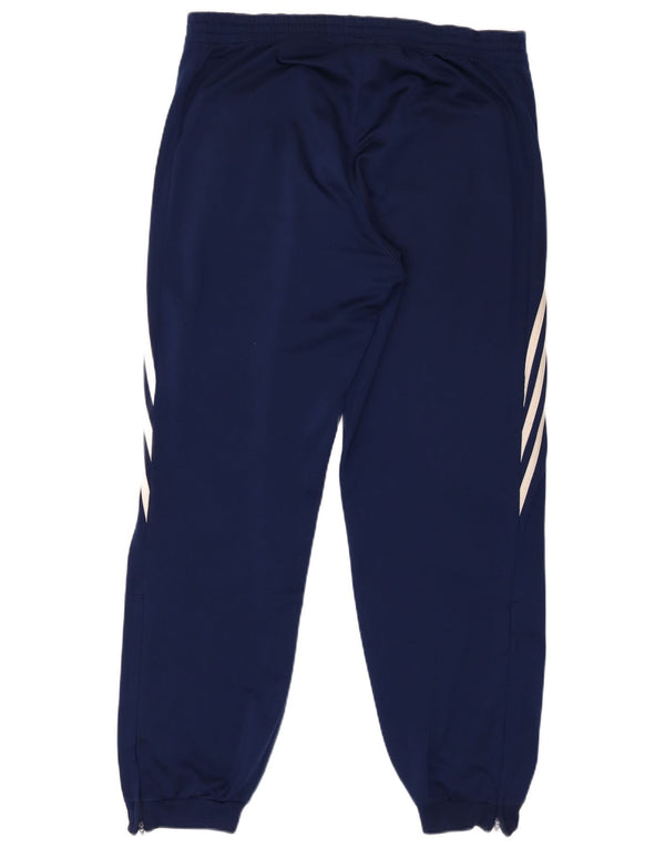 Adidas Herren-Trainingshose, Jogginghose, groß, marineblau, Polyester, Sport