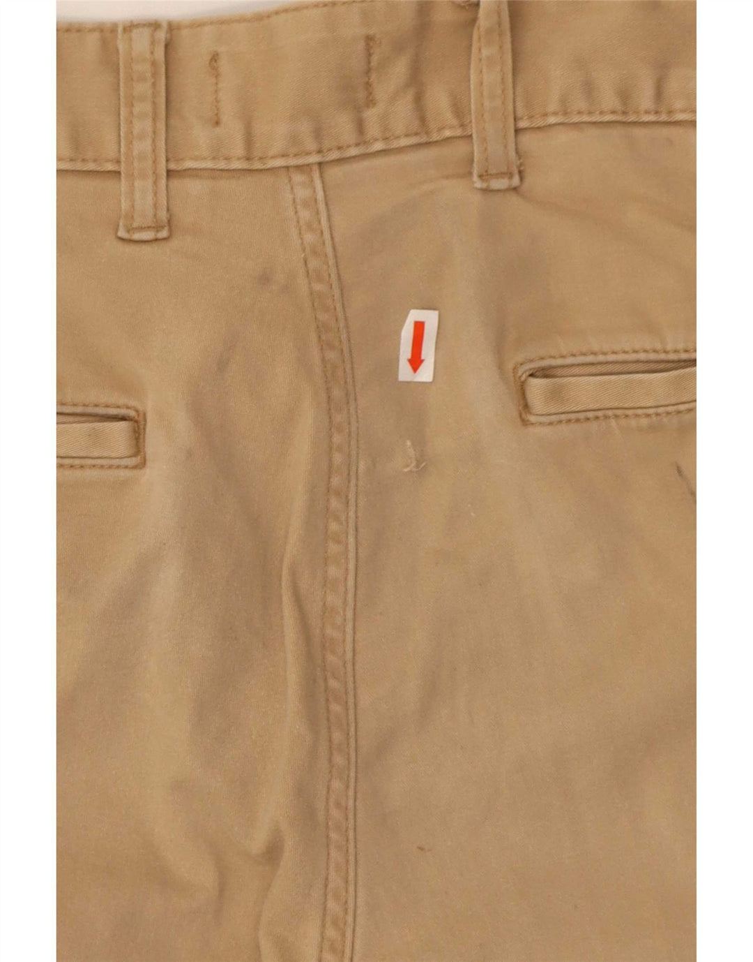 Tommy Hilfiger Herren Chinoshorts W33 mittelbeige Baumwolle