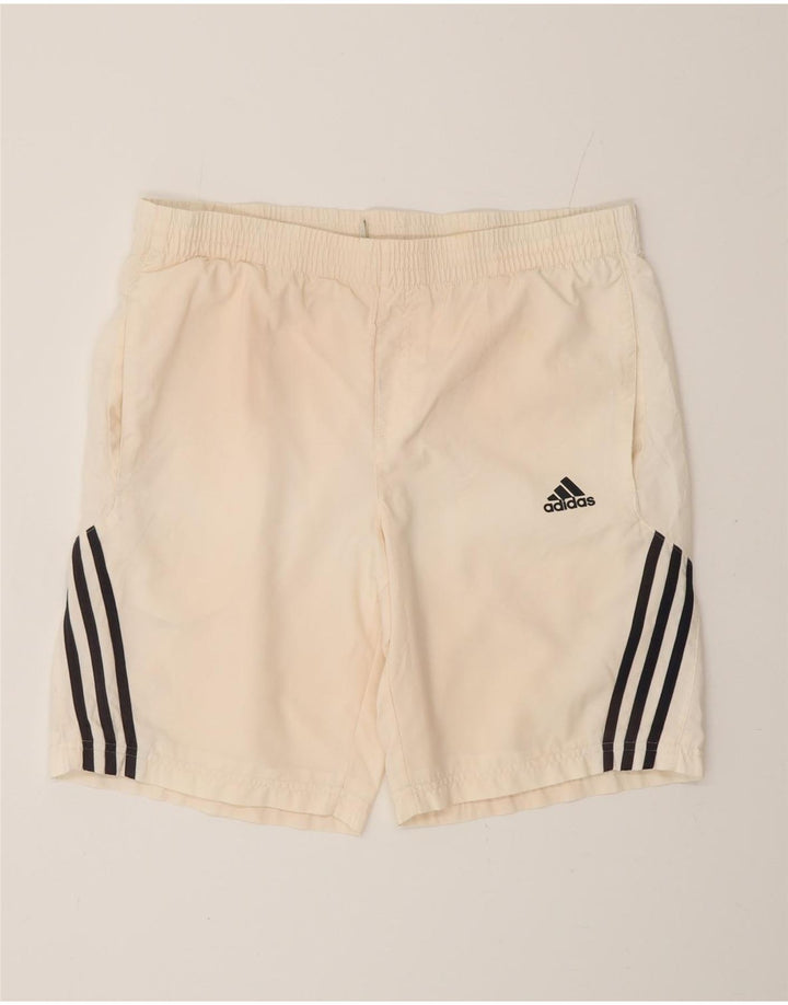 ADIDAS Herren Clima 365 Sport Shorts Small Off White Polyester