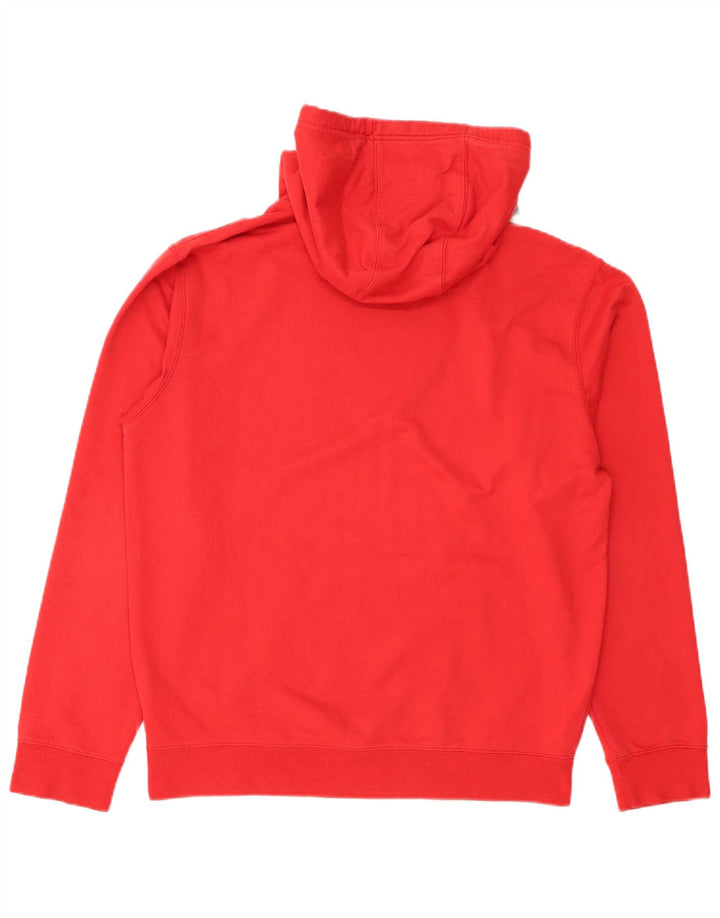 Fila Herren-Kapuzenpullover mit Grafik, groß, rot, Polyester