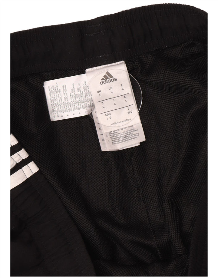 Adidas Herren Climalite Trainingshose, groß, aus schwarzem Polyester