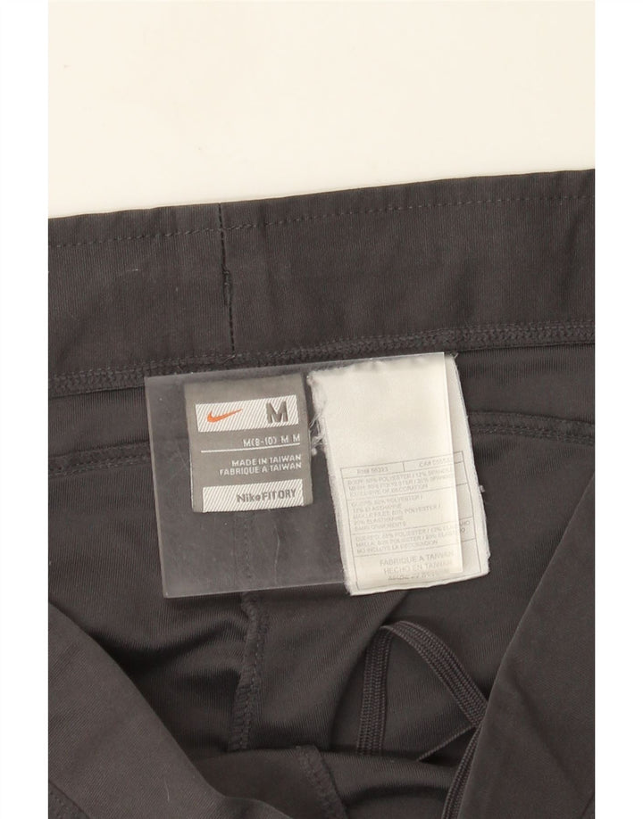 Nike Damen-Trainingshose US 8/10 Mittelgraues Polyester