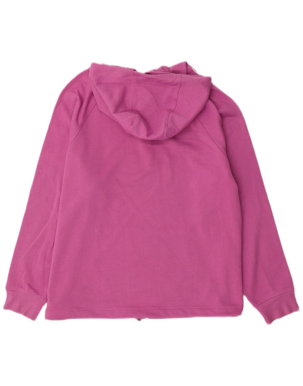 Calvin Klein Damen Graphic Hoodie Pullover UK 18 XL Rosa Farbblock