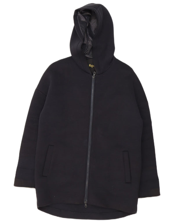 Refrigiwear Damen Übergroßer Windjacke mit Kapuze UK 6 XS Schwarz