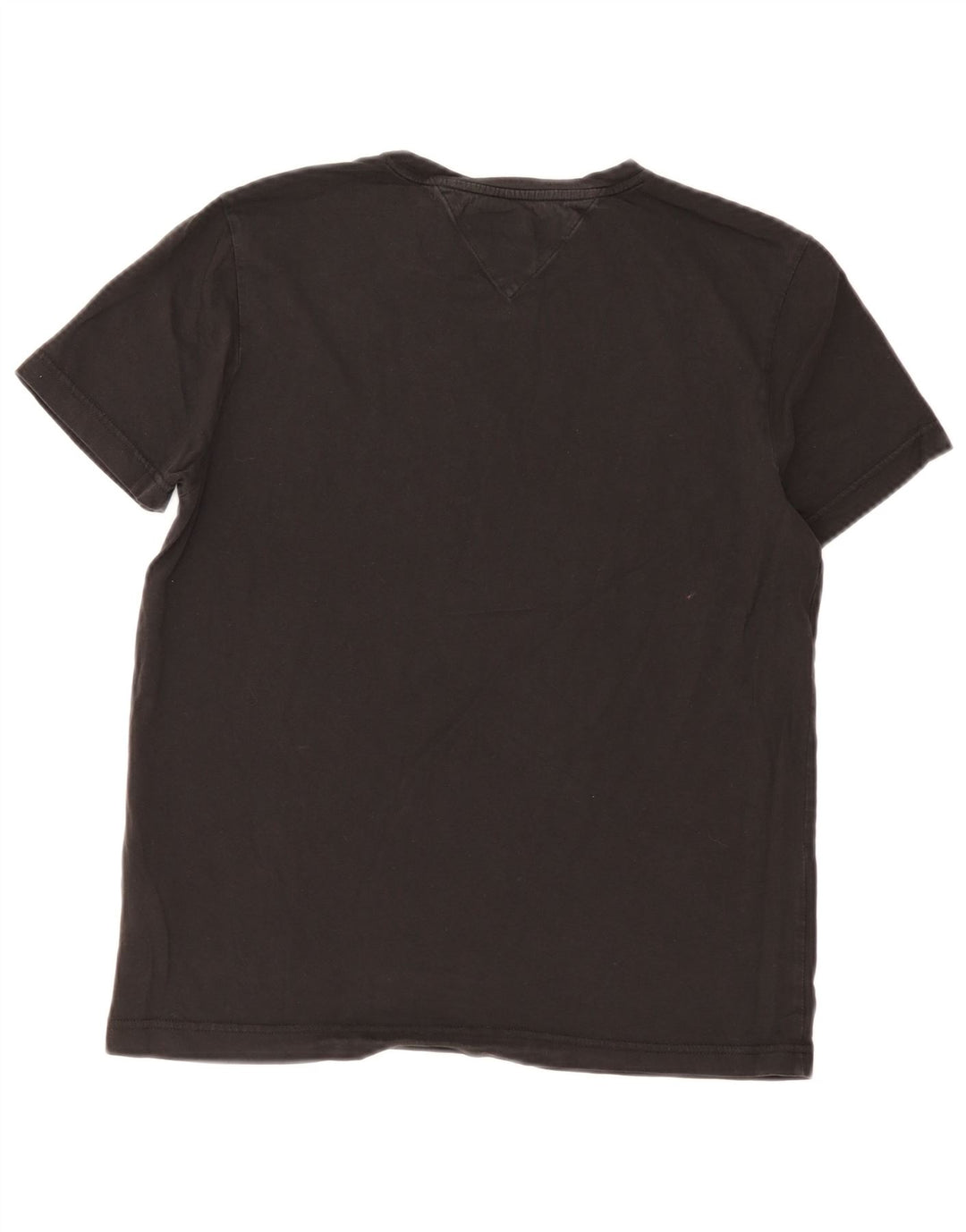 Tommy Hilfiger Herren-T-Shirt mit Grafik, mittelschwarze Baumwolle